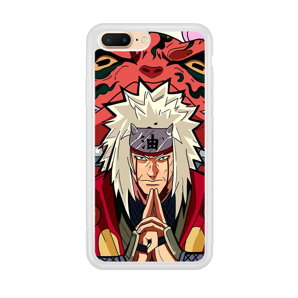 Naruto Series Jiraiya Sannin of Konoha iPhone 8 Plus Case-Oxvistore