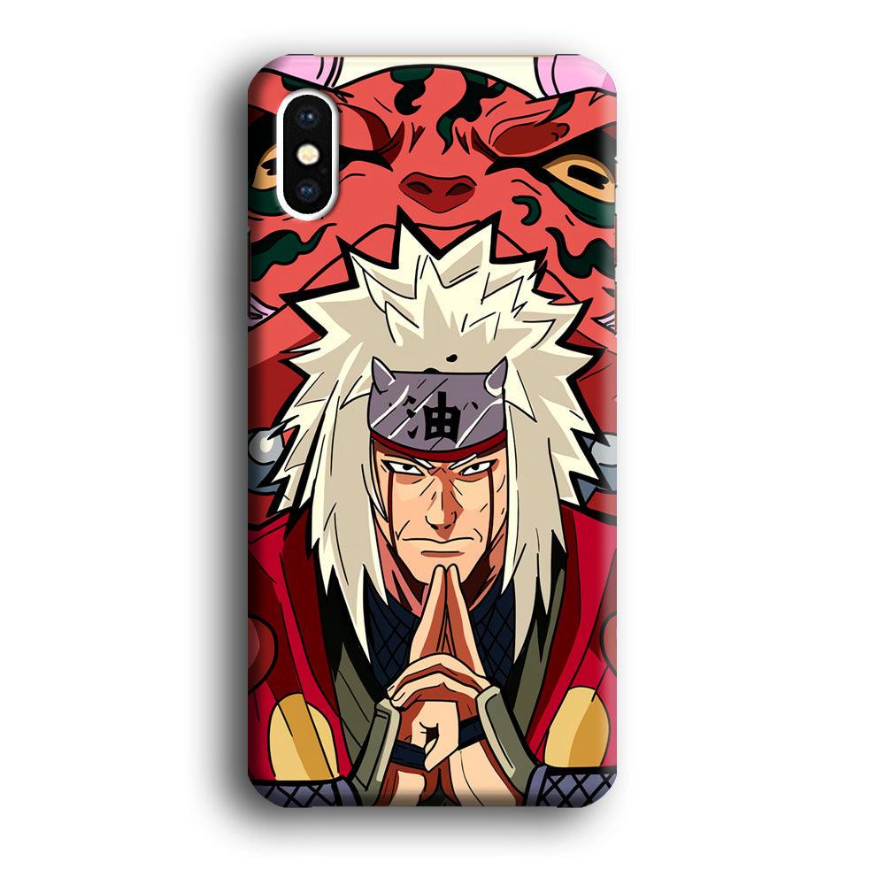 Naruto Series Jiraiya Sannin of Konoha iPhone X Case-Oxvistore