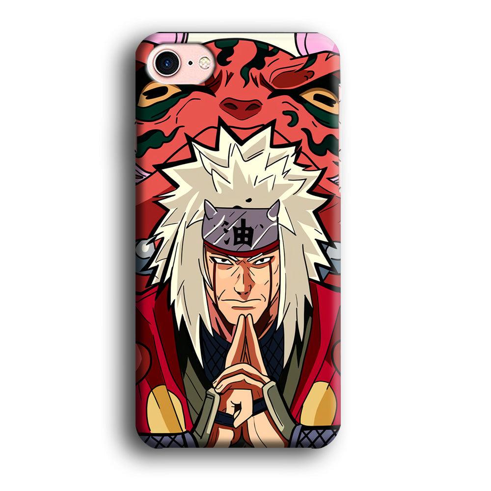 Naruto Series Jiraiya Sannin of Konoha iPhone 8 Case-Oxvistore