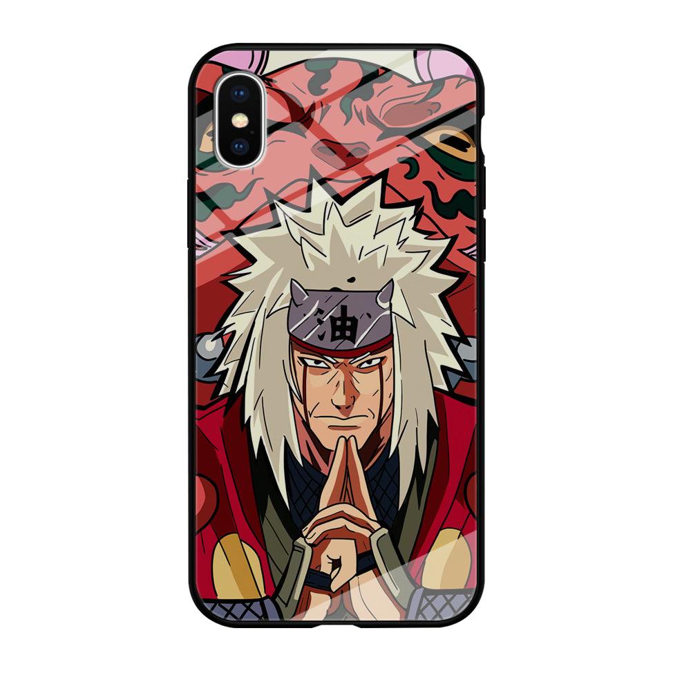 Naruto Series Jiraiya Sannin of Konoha iPhone X Case-Oxvistore