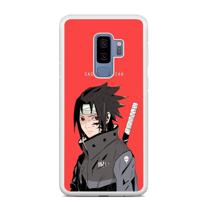 Naruto Series Sasuke Stare of Sharingan Samsung Galaxy S9 Plus Case-Oxvistore