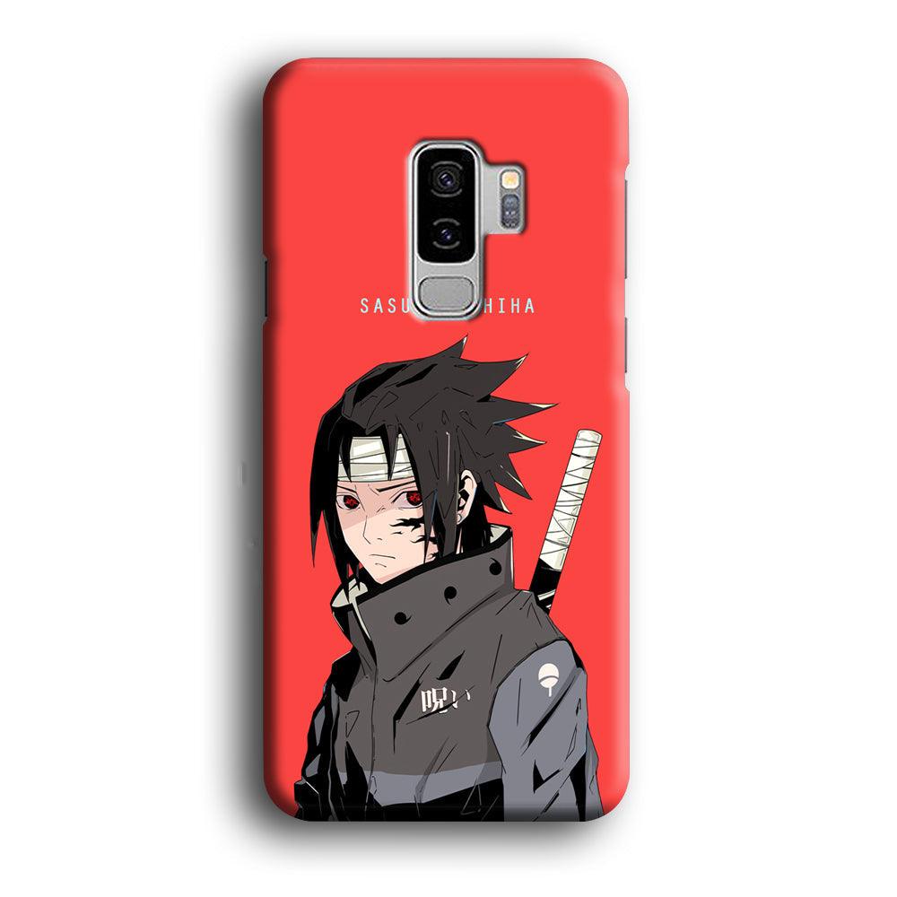 Naruto Series Sasuke Stare of Sharingan Samsung Galaxy S9 Plus Case-Oxvistore