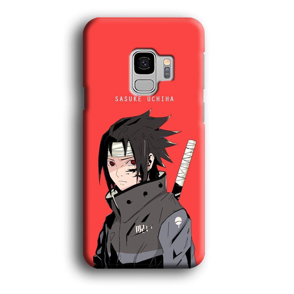 Naruto Series Sasuke Stare of Sharingan Samsung Galaxy S9 Case-Oxvistore