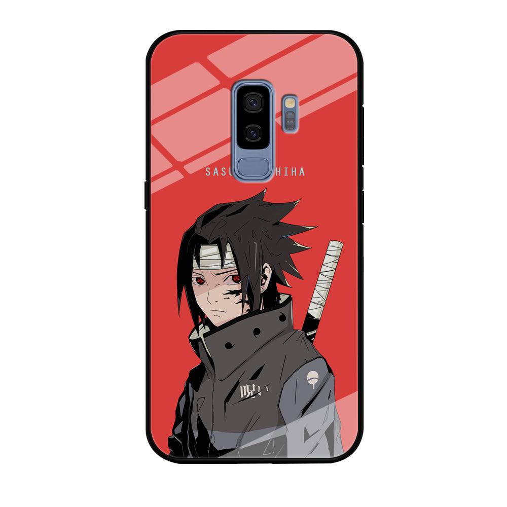 Naruto Series Sasuke Stare of Sharingan Samsung Galaxy S9 Plus Case-Oxvistore