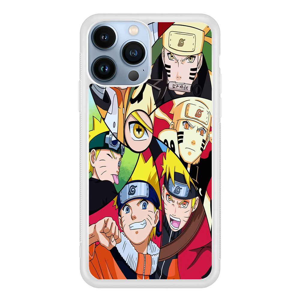 Naruto Uzumaki Transformation 2D Rubber Phone Case