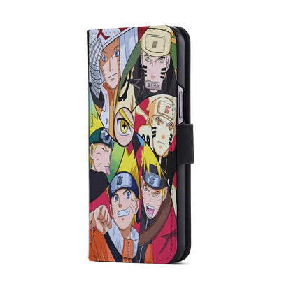 Naruto Uzumaki Transformation Flip Wallet Phone Case