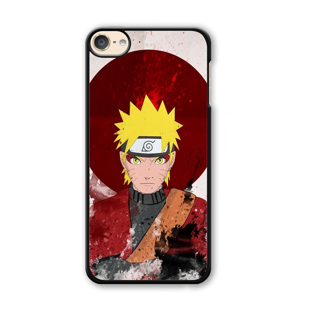 Naruto Art of Senjutsu iPod Touch 6 Case-Plastic Black (2D Case)-Oxvistore