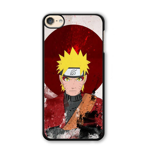 Naruto Art of Senjutsu iPod Touch 6 Case-Plastic Black (2D Case)-Oxvistore