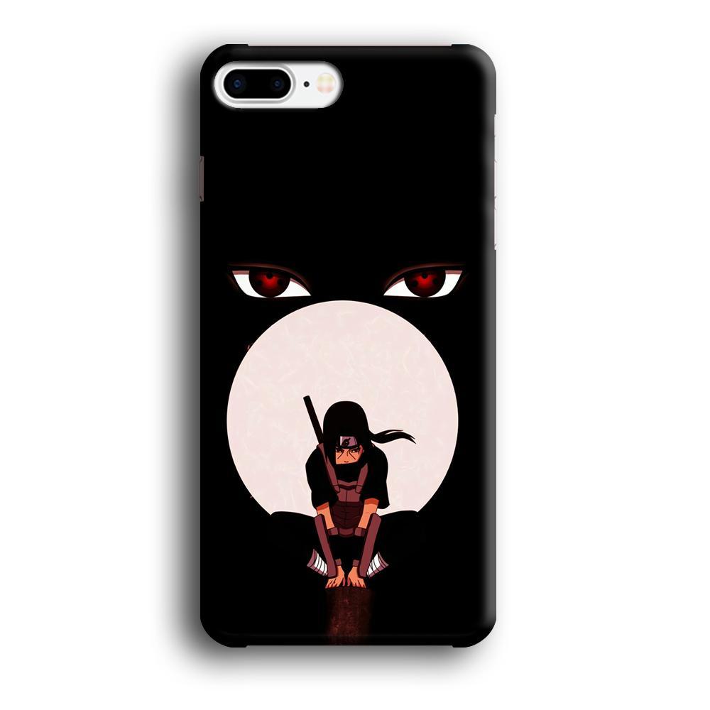 Naruto Blood Moon of Uchiha iPhone 7 Plus Case-Oxvistore