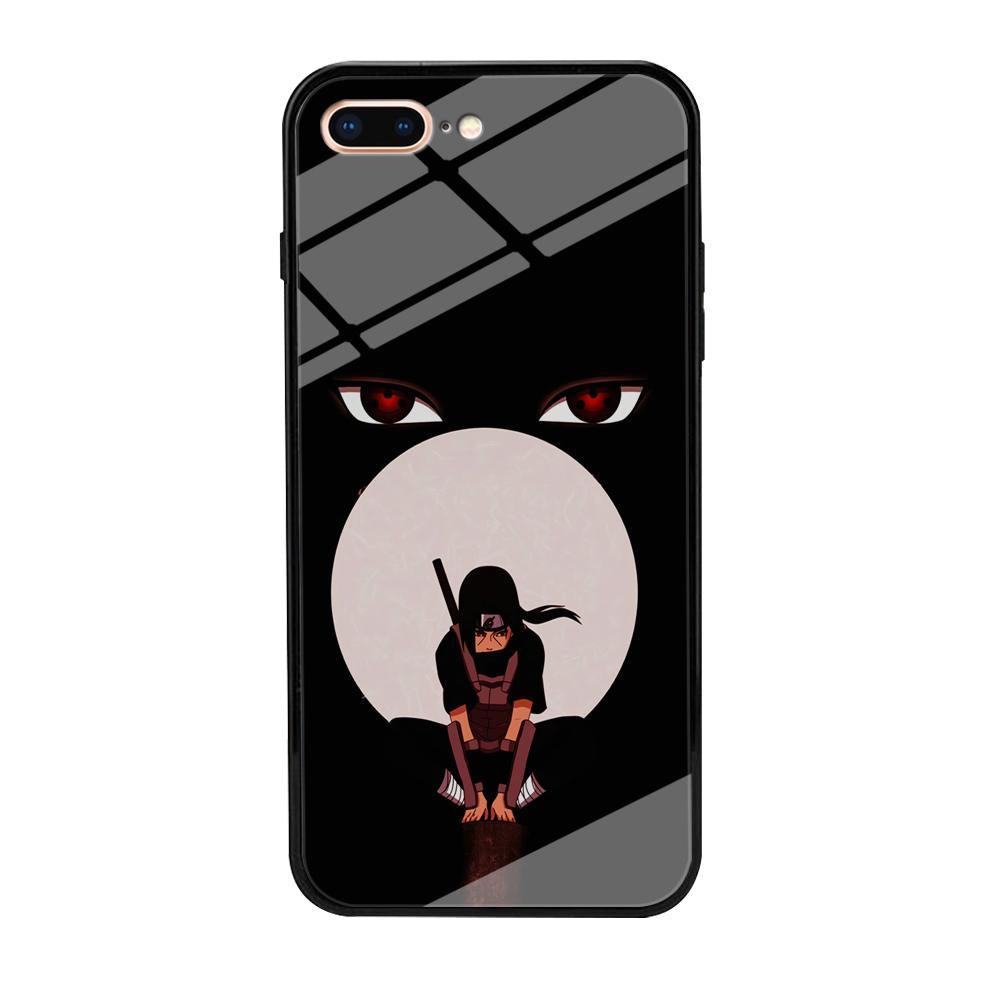 Naruto Blood Moon of Uchiha iPhone 7 Plus Case-Oxvistore