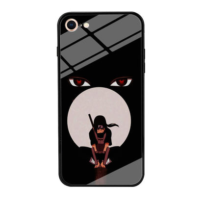 Naruto Blood Moon of Uchiha iPhone 8 Case-Oxvistore