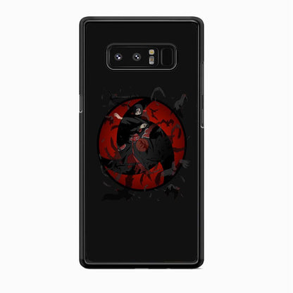 Naruto Itachi Raven Summoning Samsung Galaxy Note 8 Case-Oxvistore