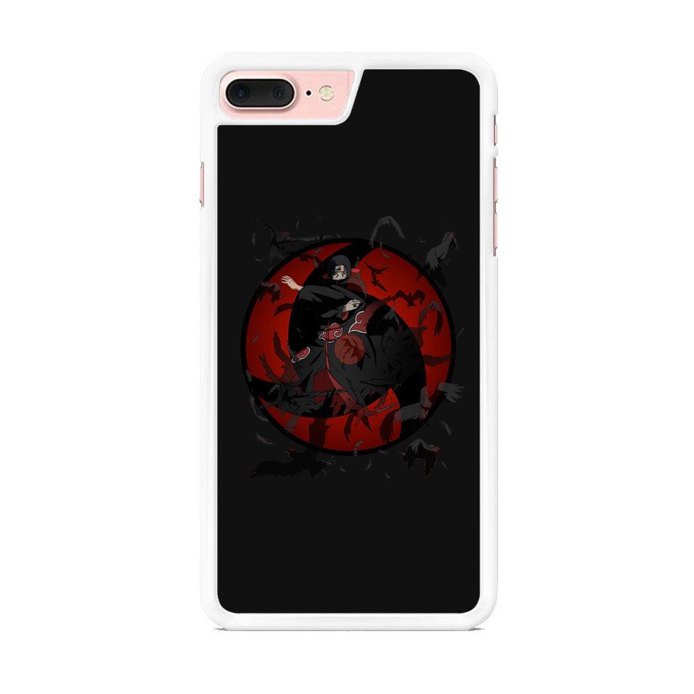 Naruto Itachi Raven Summoning iPhone 7 Plus Case-Oxvistore