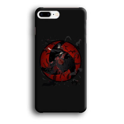 Naruto Itachi Raven Summoning iPhone 7 Plus Case-Oxvistore