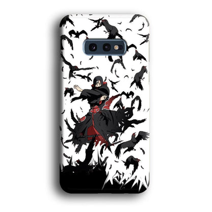 Naruto Itachi Uchiha Flying Bird Samsung Galaxy S10E Case-Oxvistore