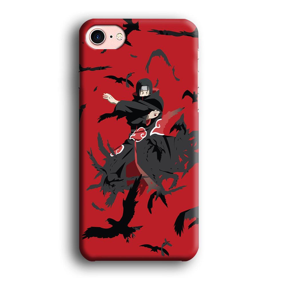 Naruto Kuchiyose of Itachi iPhone 8 Case-Oxvistore