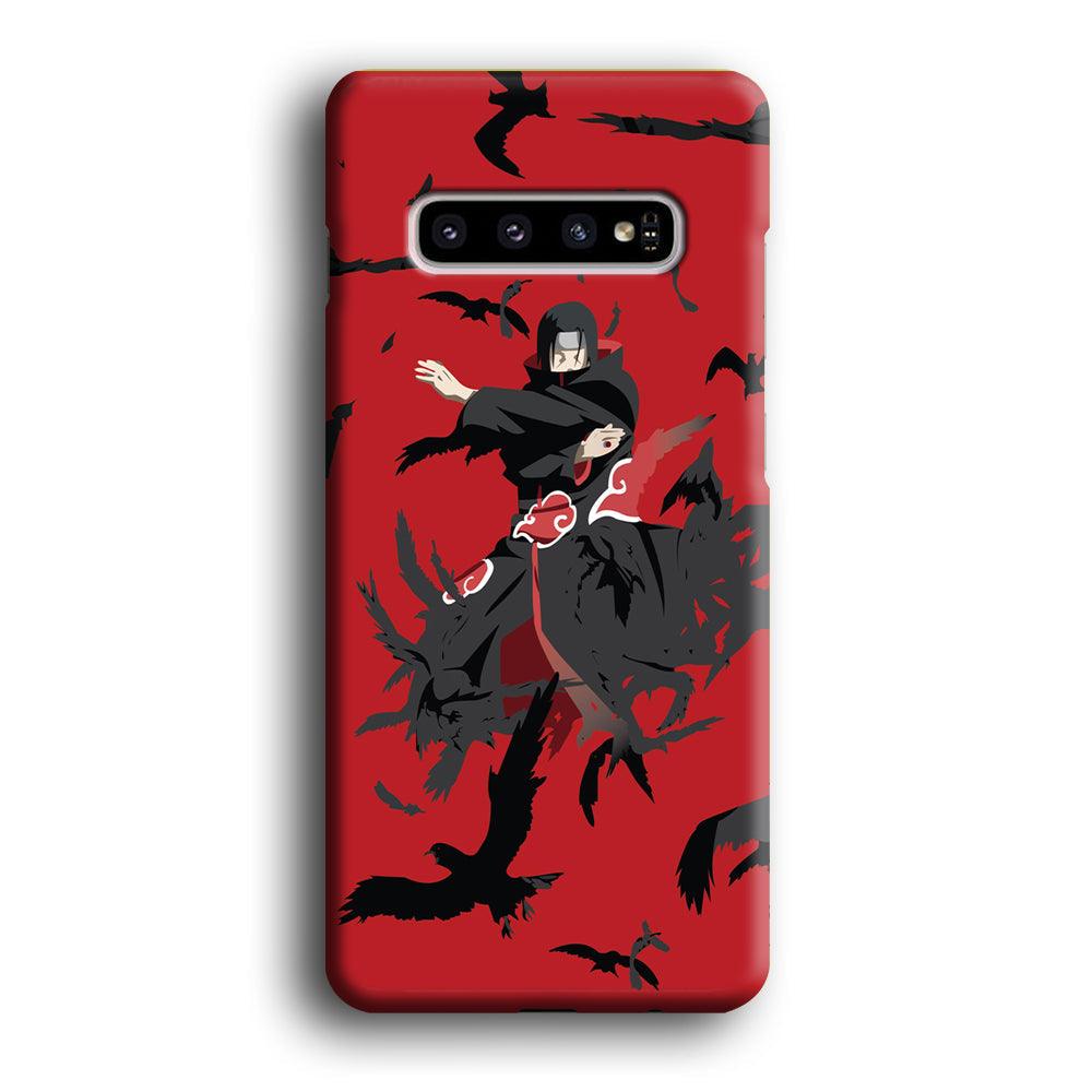 Naruto Kuchiyose of Itachi Samsung Galaxy S10 Case-Oxvistore