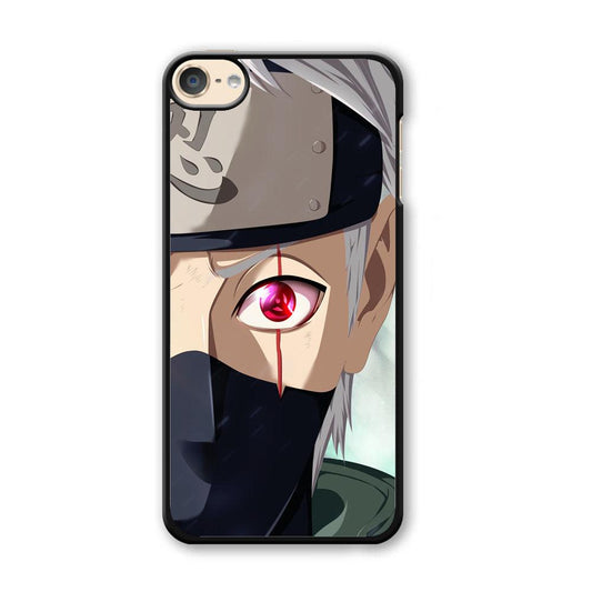 Naruto Mangekyo of Copy Ninja iPod Touch 6 Case-Plastic Black (2D Case)-Oxvistore