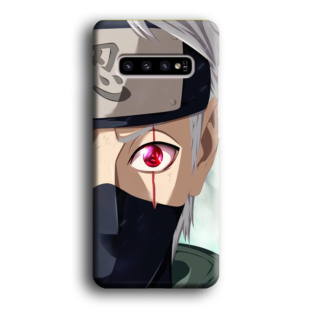 Naruto Mangekyo of Copy Ninja Samsung Galaxy S10 Case-Oxvistore