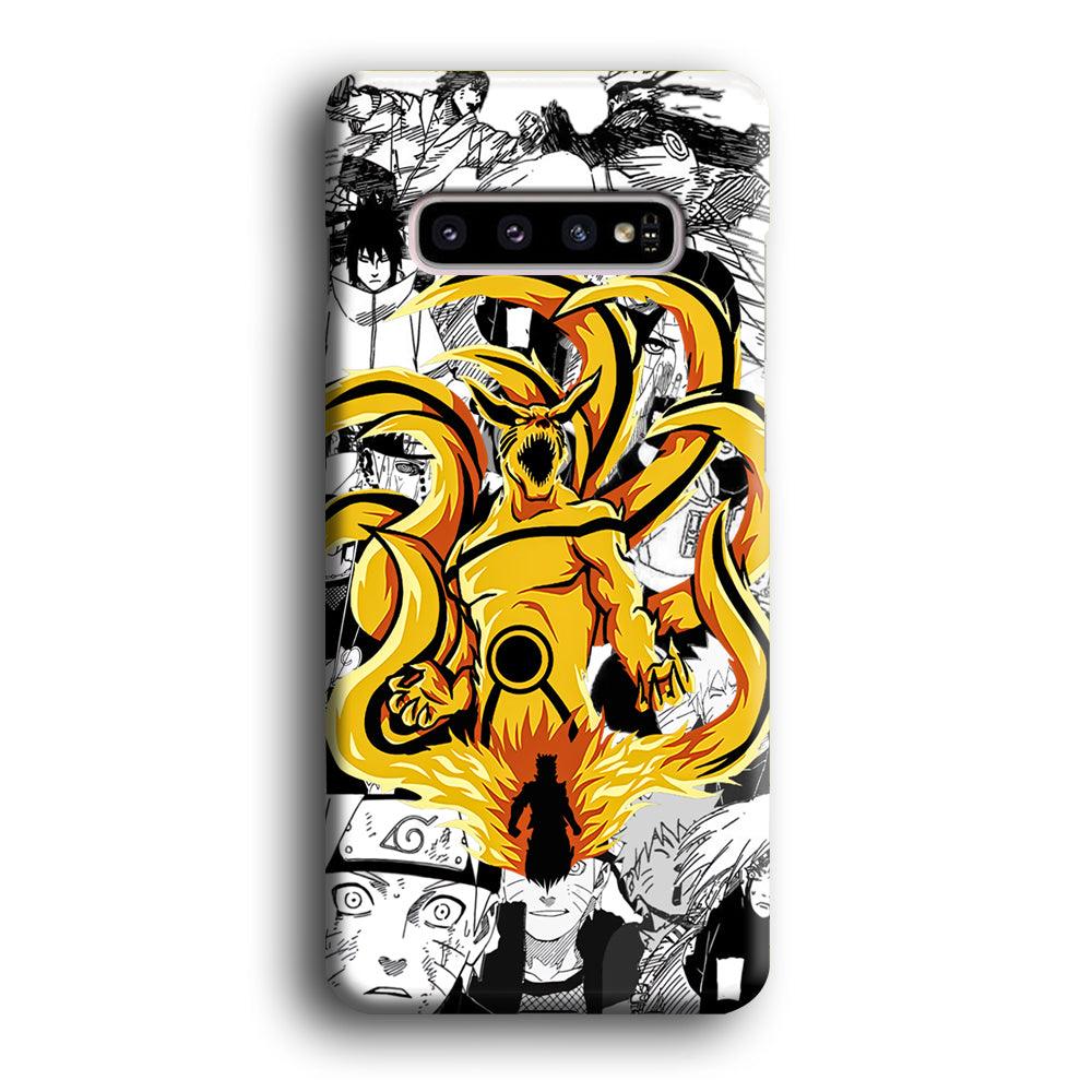 Naruto Strength for Comrade Samsung Galaxy S10 Case-Oxvistore