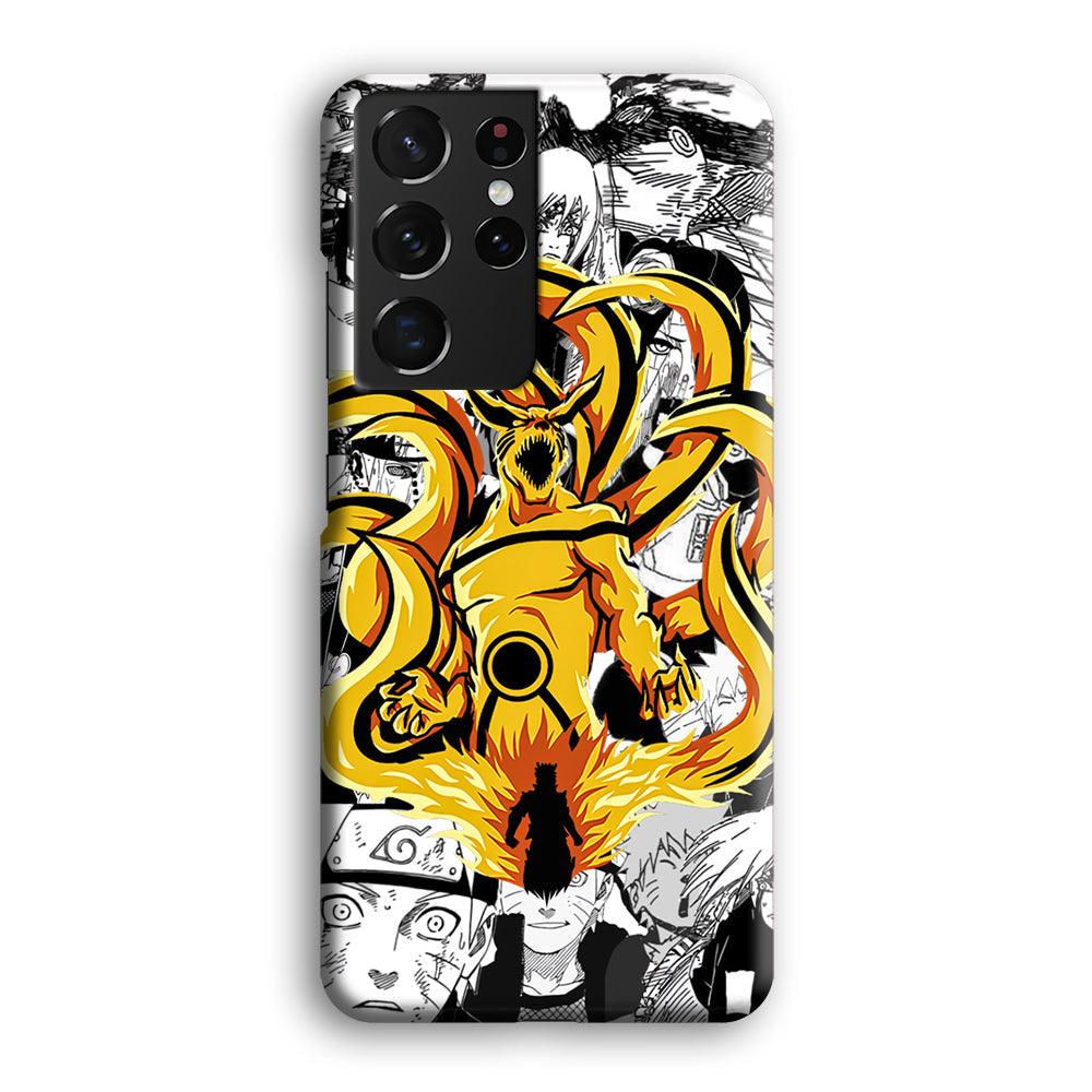 Naruto Strength for Comrade Samsung Galaxy S21 Ultra Case-Oxvistore