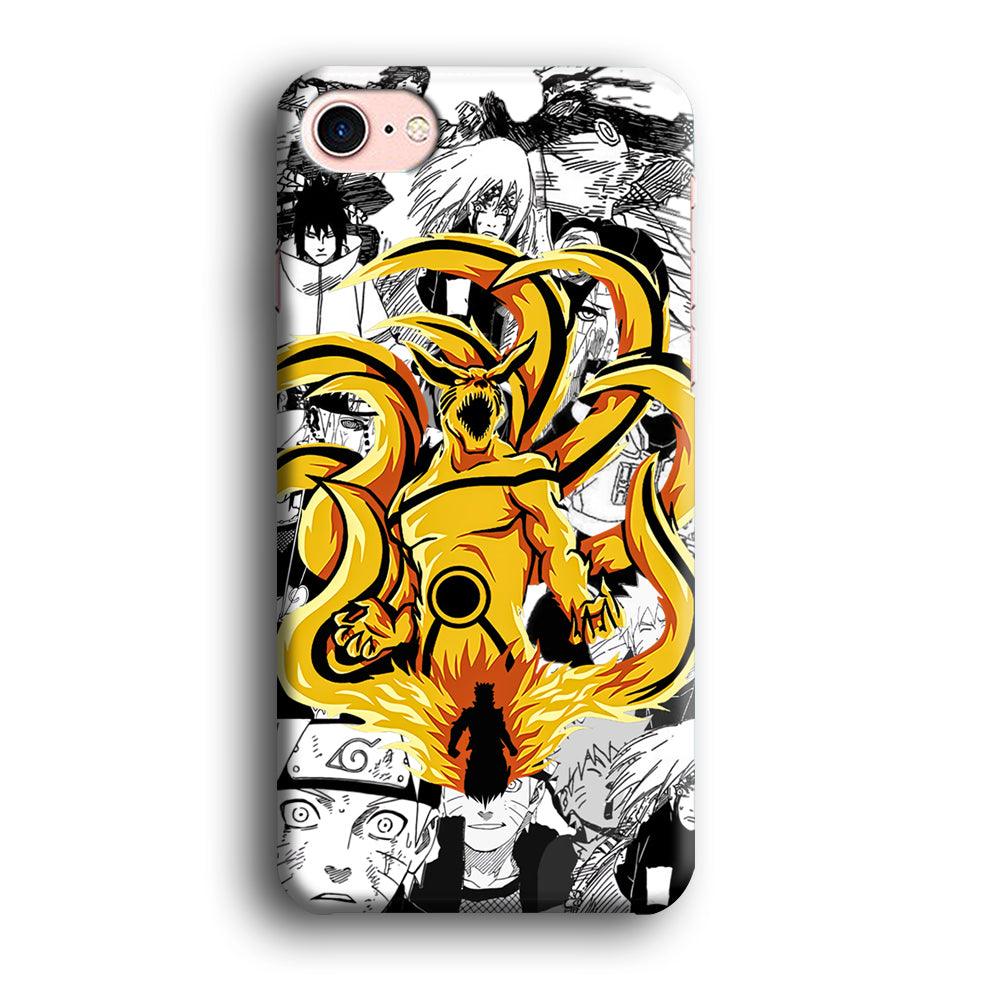 Naruto Strength for Comrade iPhone 8 Case-Oxvistore