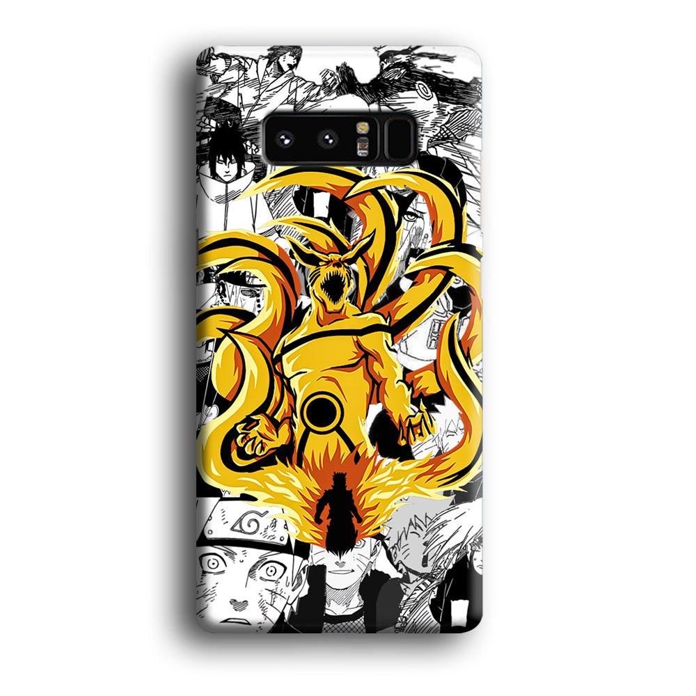 Naruto Strength for Comrade Samsung Galaxy Note 8 Case-Oxvistore