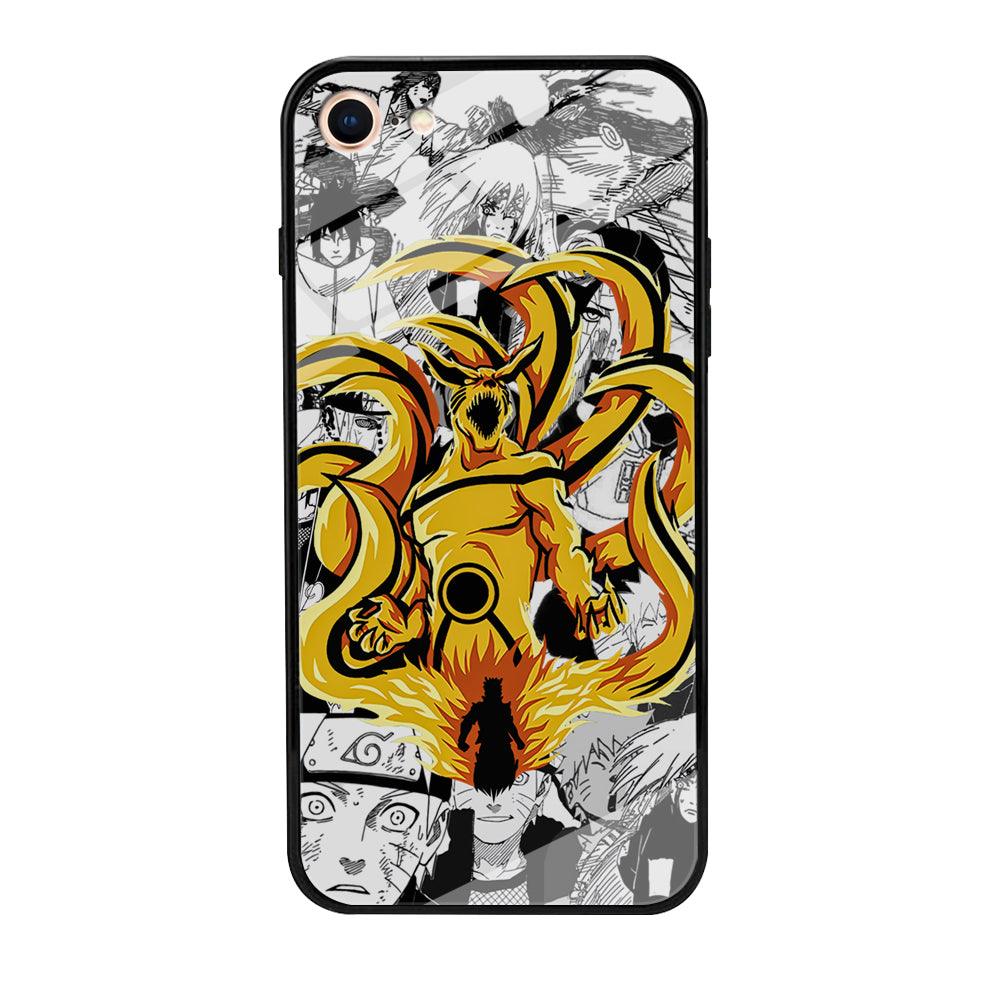 Naruto Strength for Comrade iPhone 8 Case-Oxvistore