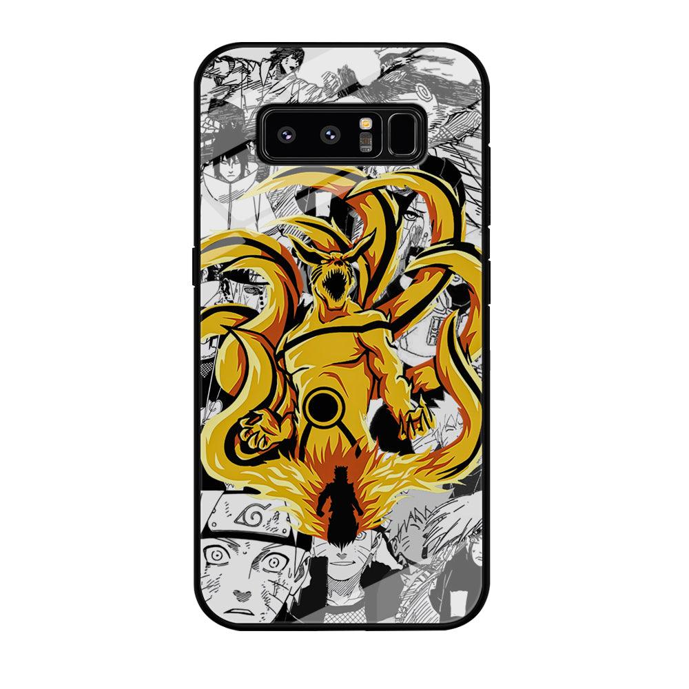 Naruto Strength for Comrade Samsung Galaxy Note 8 Case-Oxvistore