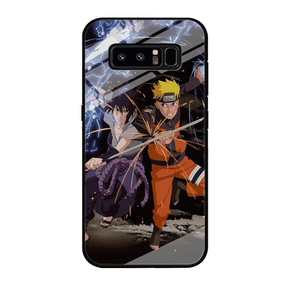 Naruto The Battle of End Samsung Galaxy Note 8 Case-Oxvistore