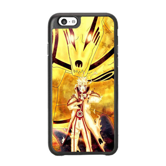 Naruto The Partner iPhone 6 Plus | 6s Plus Case-Rubber Black (2D Case)-Oxvistore