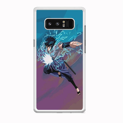 Naruto Uchiha Sasuke Beattle Style Samsung Galaxy Note 8 Case-Oxvistore