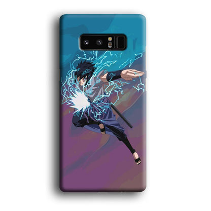 Naruto Uchiha Sasuke Beattle Style Samsung Galaxy Note 8 Case-Oxvistore