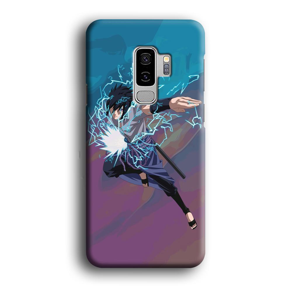 Naruto Uchiha Sasuke Beattle Style Samsung Galaxy S9 Plus Case-Oxvistore