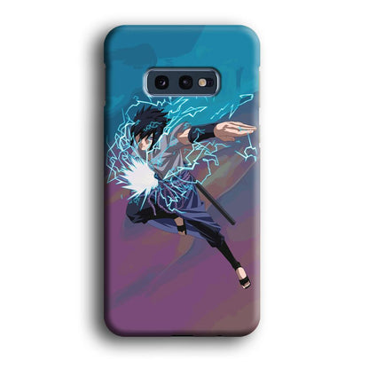 Naruto Uchiha Sasuke Beattle Style Samsung Galaxy S10E Case-Oxvistore