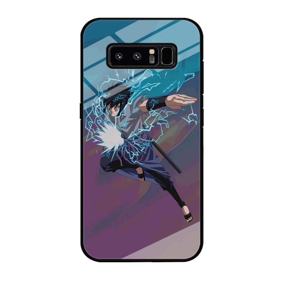 Naruto Uchiha Sasuke Beattle Style Samsung Galaxy Note 8 Case-Oxvistore