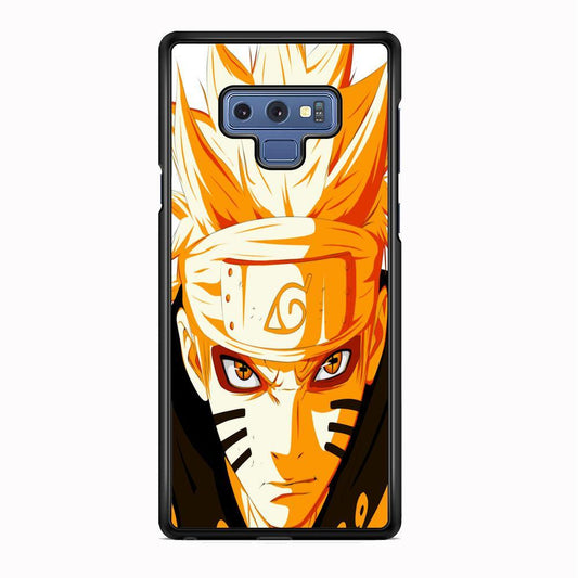 Naruto Will Turn Into Kyubi Samsung Galaxy Note 9 Case-Rubber Black (2D Case)-Oxvistore