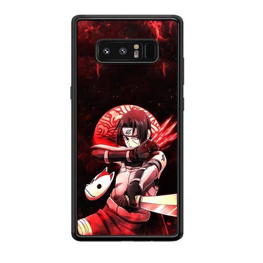 Naruto on Itachi Anbu Mission Samsung Galaxy Note 8 Case-Oxvistore