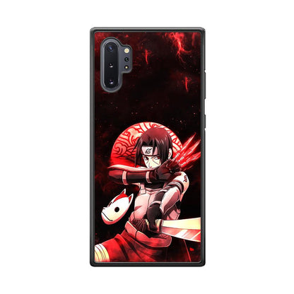 Naruto on Itachi Anbu Mission Samsung Galaxy Note 10 Plus Case-Oxvistore