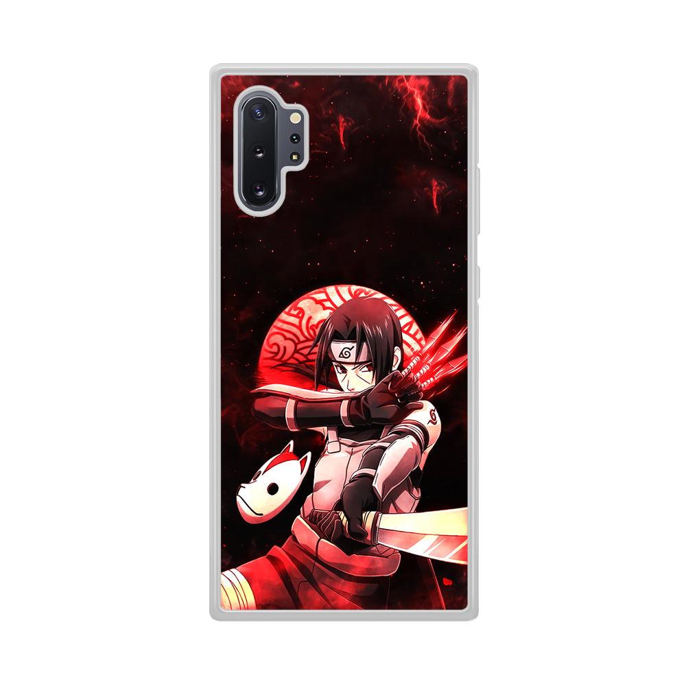 Naruto on Itachi Anbu Mission Samsung Galaxy Note 10 Plus Case-Oxvistore