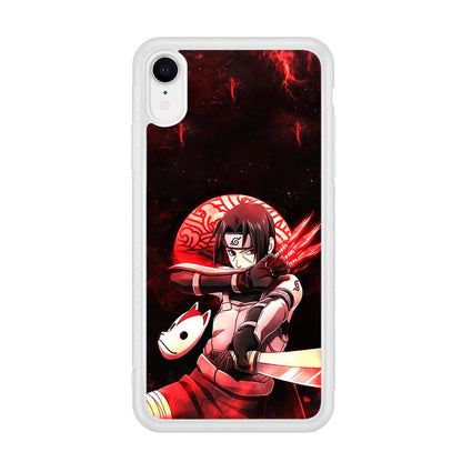 Naruto on Itachi Anbu Mission iPhone XR Case-Oxvistore