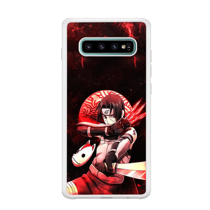 Naruto on Itachi Anbu Mission Samsung Galaxy S10 Plus Case-Oxvistore