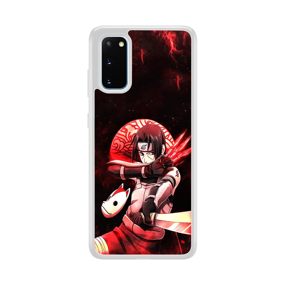 Naruto on Itachi Anbu Mission Samsung Galaxy S20 Case-Oxvistore