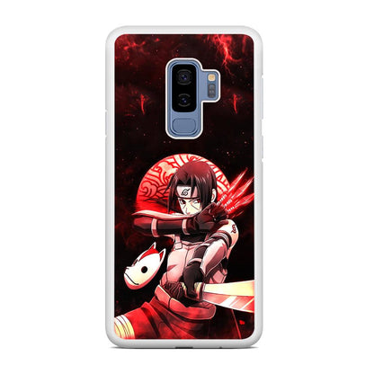 Naruto on Itachi Anbu Mission Samsung Galaxy S9 Plus Case-Oxvistore