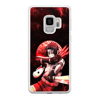 Naruto on Itachi Anbu Mission Samsung Galaxy S9 Case-Oxvistore