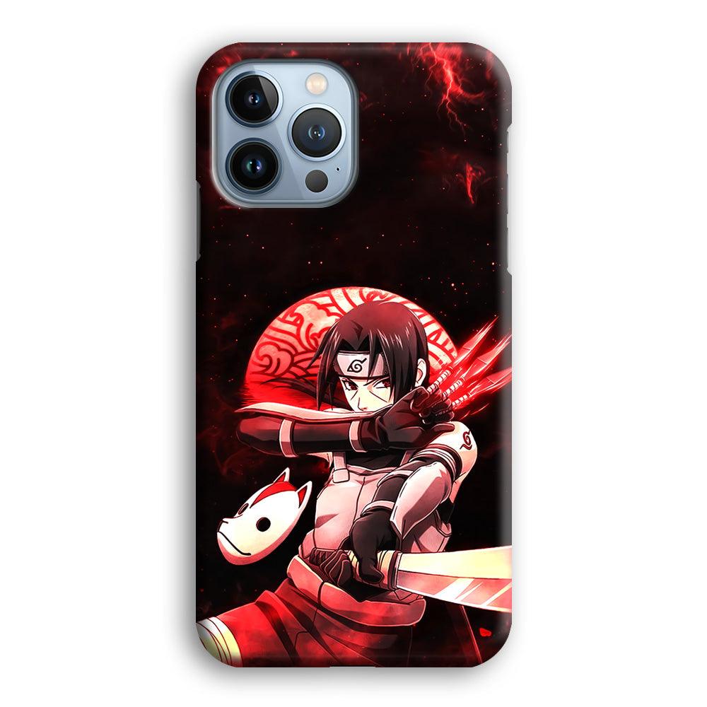 Naruto on Itachi Anbu Mission iPhone 13 Pro Case-Oxvistore