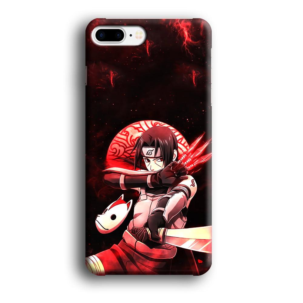 Naruto on Itachi Anbu Mission iPhone 7 Plus Case-Oxvistore