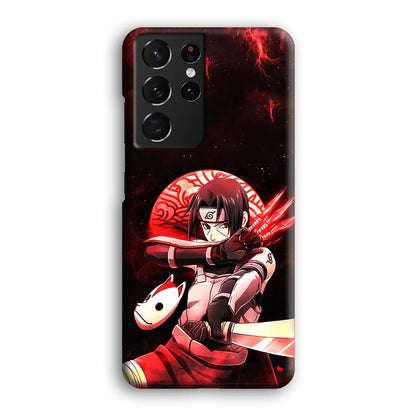 Naruto on Itachi Anbu Mission Samsung Galaxy S21 Ultra Case-Oxvistore