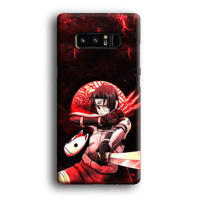 Naruto on Itachi Anbu Mission Samsung Galaxy Note 8 Case-Oxvistore