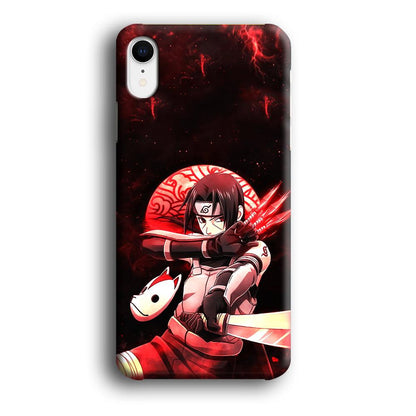 Naruto on Itachi Anbu Mission iPhone XR Case-Oxvistore